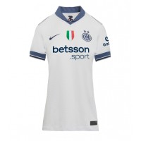 Camiseta Inter Milan Alessandro Bastoni #95 Segunda Equipación Replica 2024-25 para mujer mangas cortas